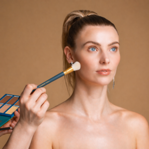 Dominic Paul Cosmetics Contour Palette cruelty free vegan friendly can be used for setting powder eyeshadow bronzer contour highlight