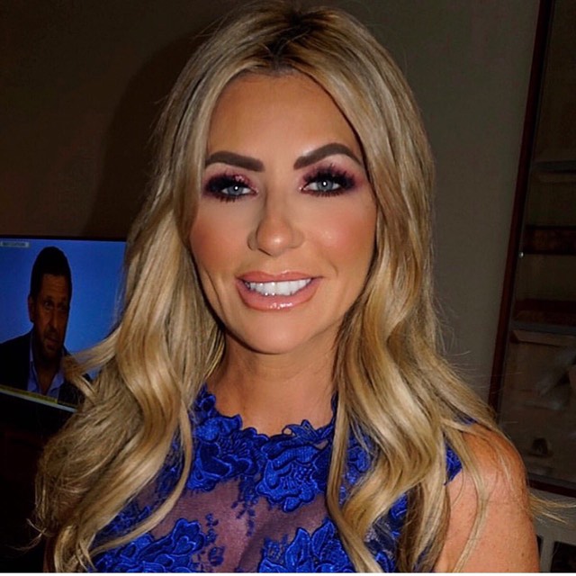 The gorgeous Dawn Ward from the Real Housewives of Cheshire wearing our Dominic Paul cosmetics contour palette