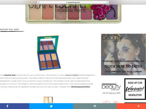 Warpaint magazine feature