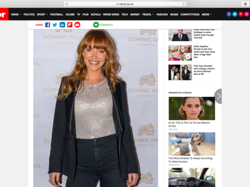 Summer Montey’s Fullam Looking gorgeous at our Dominic Paul Cosmetics Event | Mirror online