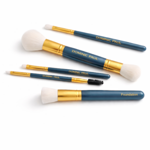 DOMINIC PAUL COSMETICS CRUELTY FREE VERSATILE MAKEUP BRUSH SET