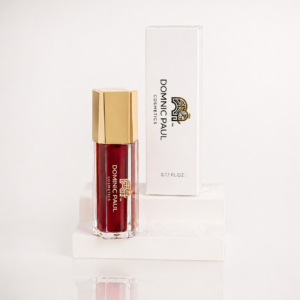 Dominic Paul Cosmetics Lip Glaze, sticky free easy to apply and lasts all day highly pigmented