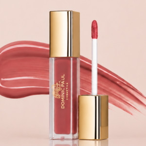 Dominic Paul Cosmetics Lip Glaze, sticky free easy to apply and lasts all day highly pigmented