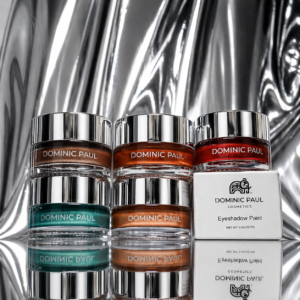 Dominic Paul Cosmetics eyeshadow paint long lasting quick drying waterproof liquid cruelty free and vegan friendly indie makeup brand