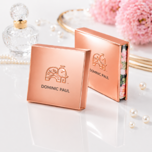 Dominic Paul Cosmetics Powder blush cruelty free and vegan friendly easy to apply long lasting and highly pigmented