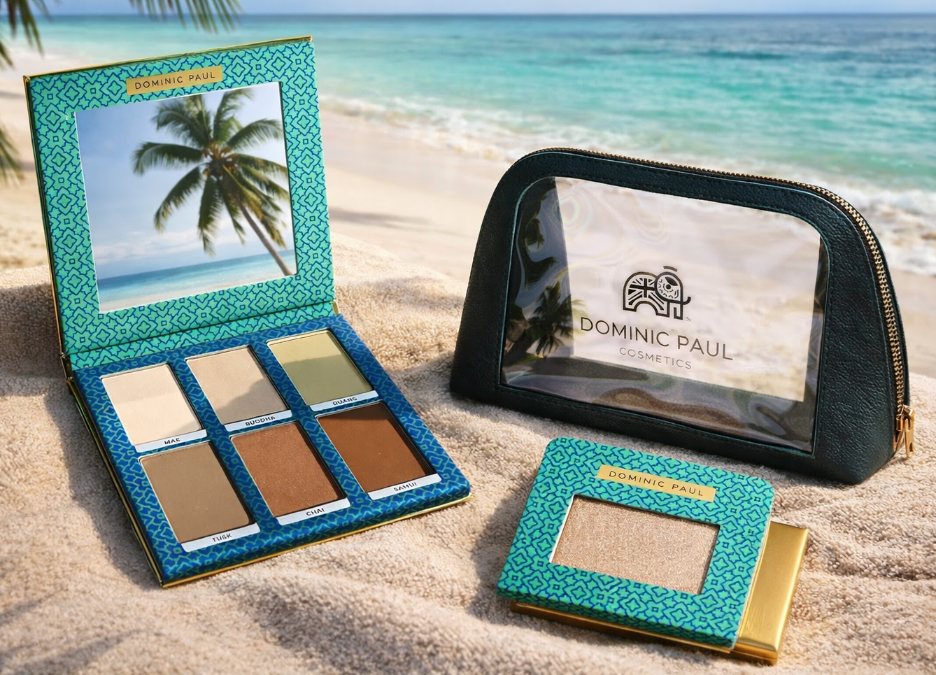 Dominic Paul Cosmetics makeup brand Vegan friendly and cruelty free