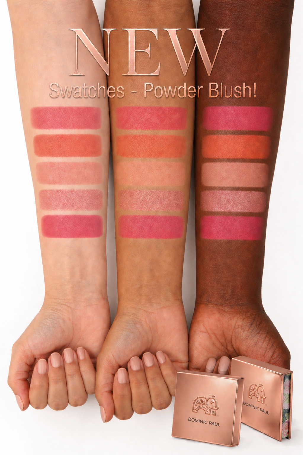 DPC Arm swatch | Powder Blush